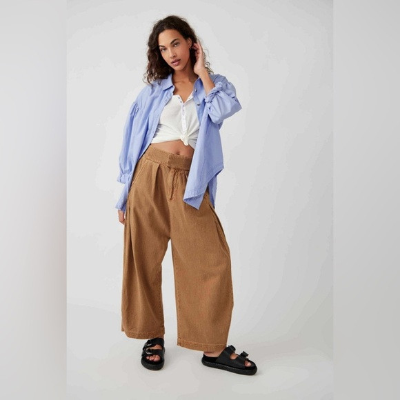 Free people Cool Harbor Wide-Leg Pants | Poshmark