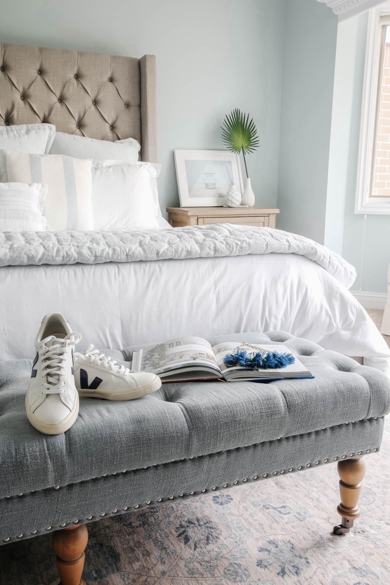 This Serena & Lily blue linen bedding brings effortless coastal style and soft, relaxed texture to your bedroom. I love how the rich blue paired with crisp white layers creates a breezy, designer-inspired coastal look. 



#LTKSaleAlert #LTKHome #LTKU