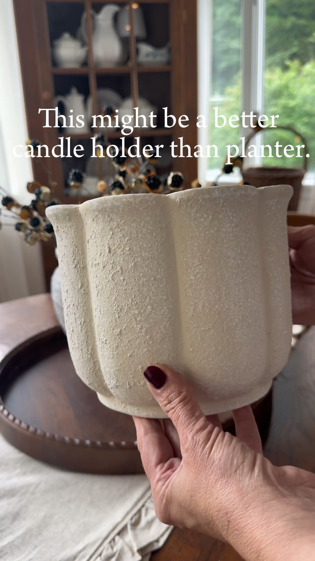 This might be a better candle holder than planter.

#LTKHome