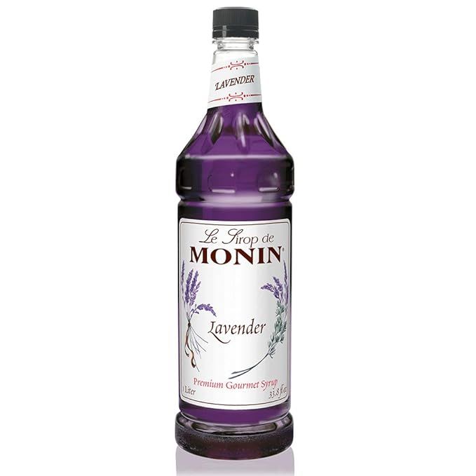 Monin - Lavender Syrup, Aromatic and Floral, Natural Flavors, Great for Cocktails, Lemonades, and... | Amazon (US)