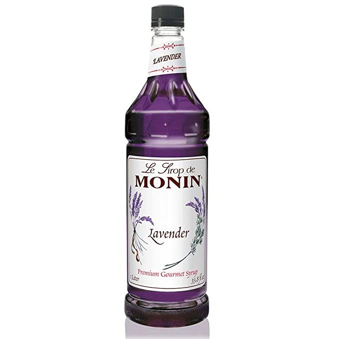 Monin - Lavender Syrup, Aromatic and Floral, Natural Flavors, Great for Cocktails, Lemonades, and... | Amazon (US)