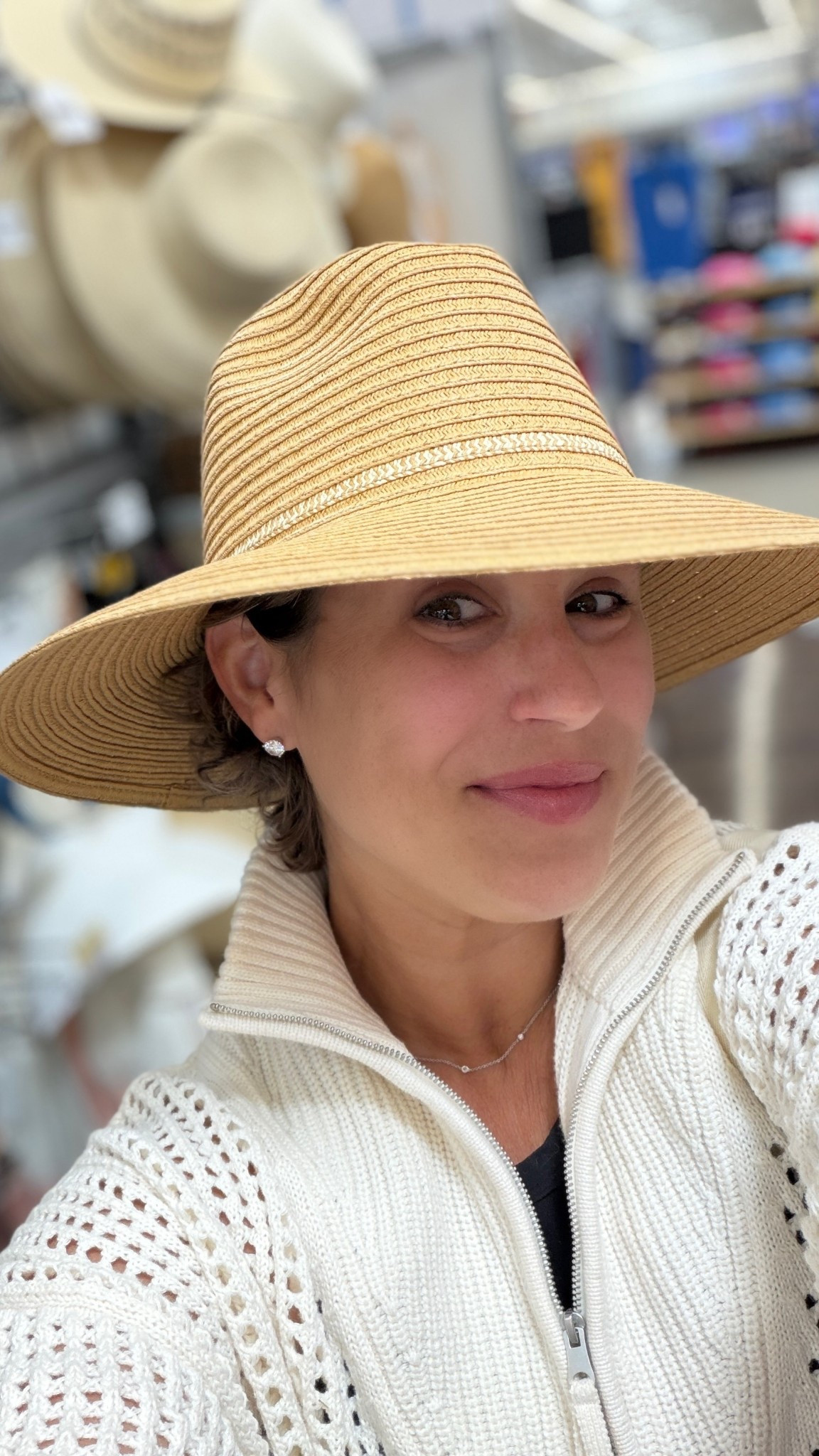 this $8 sun hat is my new summer obsession!!! SO cute and effortless! ☀️ perfect for lounging poolside or on the beach! 

#LTKSeasonal #LTKSwim #LTKootd