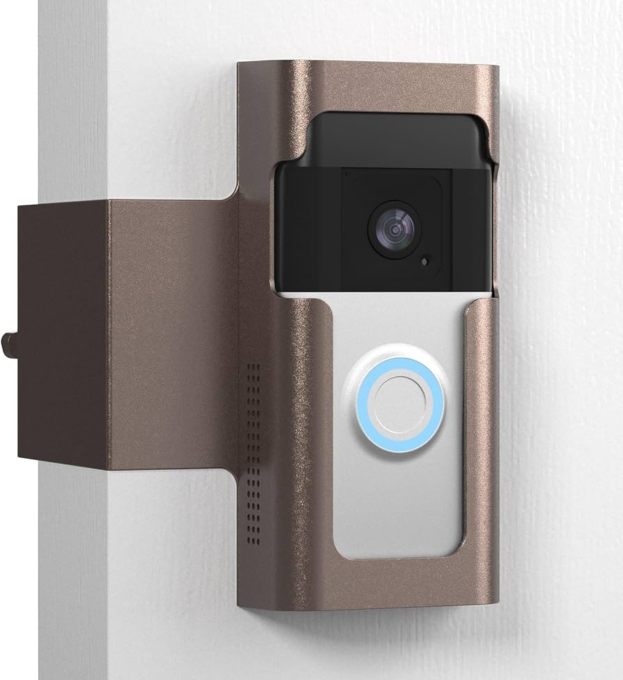 Anti Theft Ring Doorbell Mount: Metal Ring Apartment Door Mount Blink Doorbell Camera Holder No D... | Amazon (US)