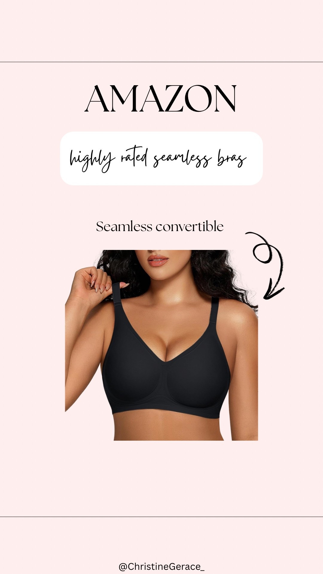 Seamless convertible style | Amazon viral bras 

#LTKStyleTip #LTKFindsUnder50 #LTKSummerEdit