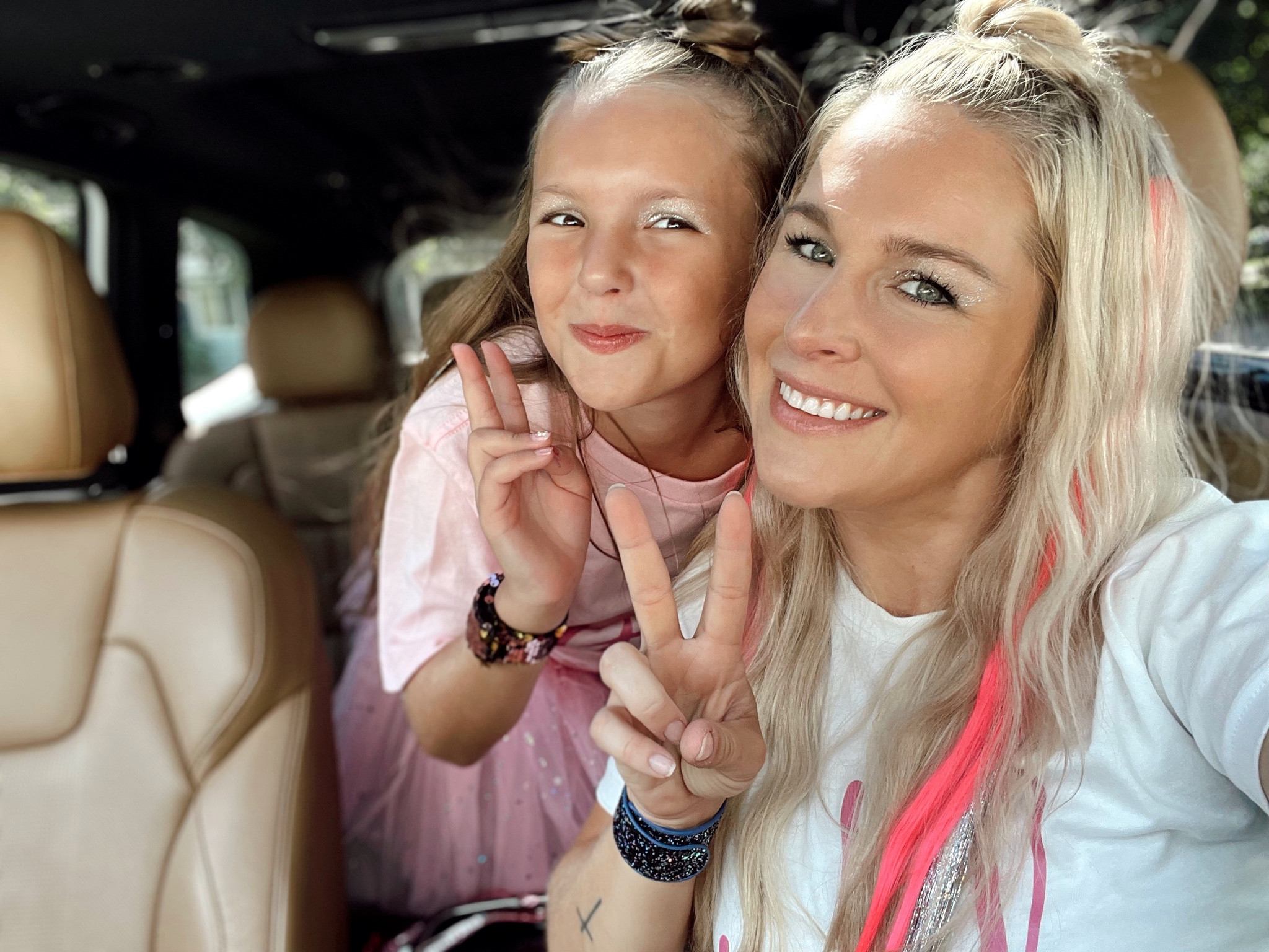 Clip in colorful hair extensions and slap bracelets for concert look! 

#LTKstyletip #LTKbeauty #LTKFind