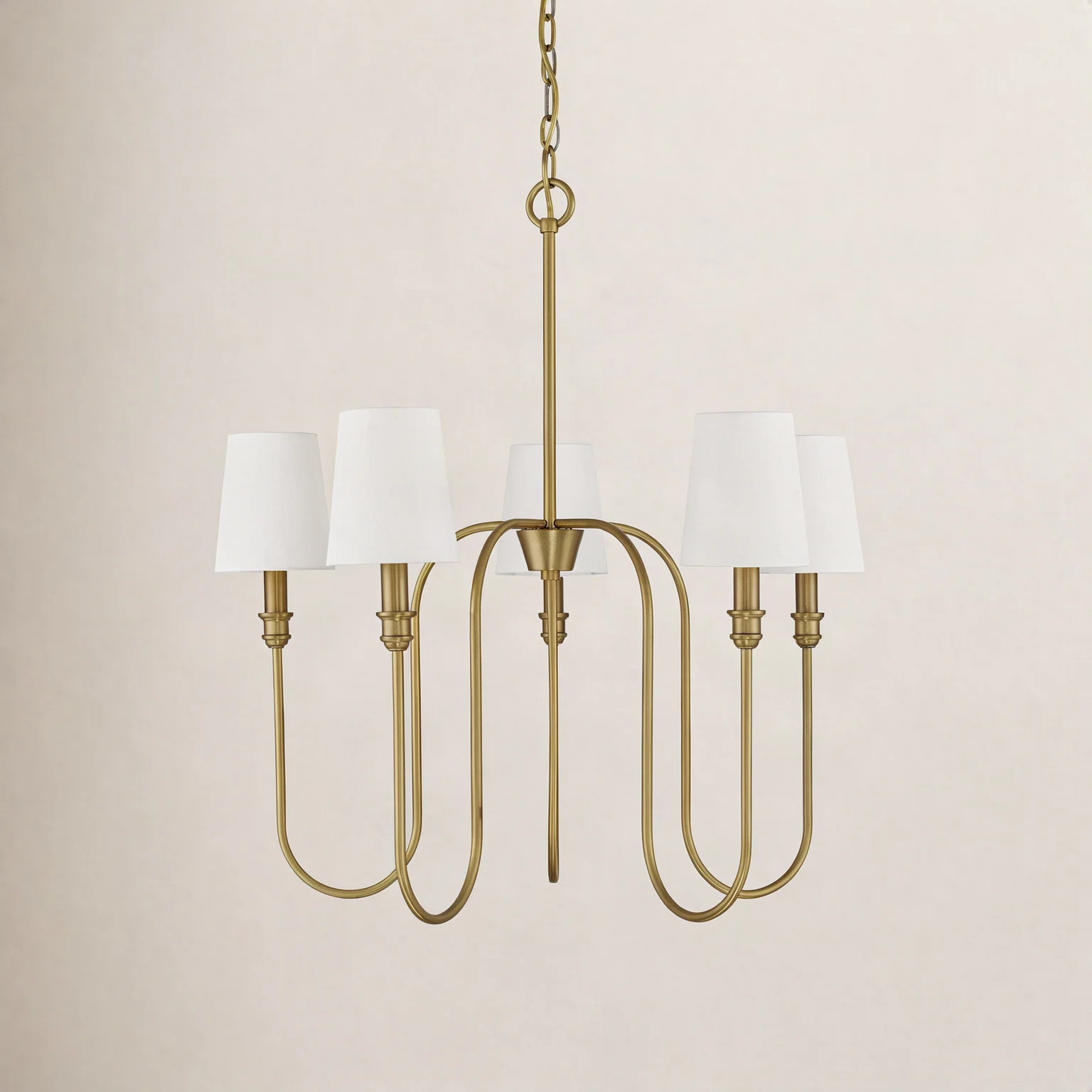 Sanibel 5 - Light Shaded Classic / Traditional Chandelier | Joss & Main