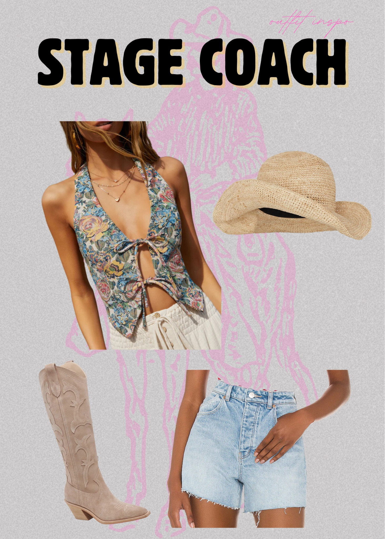 Stagecoach Outfit Inspo // country concert outfit Inspo

#cowgirlaesthetic #festivaloutfitinspo #coastalcowgirl

#LTKSeasonal #LTKFestival