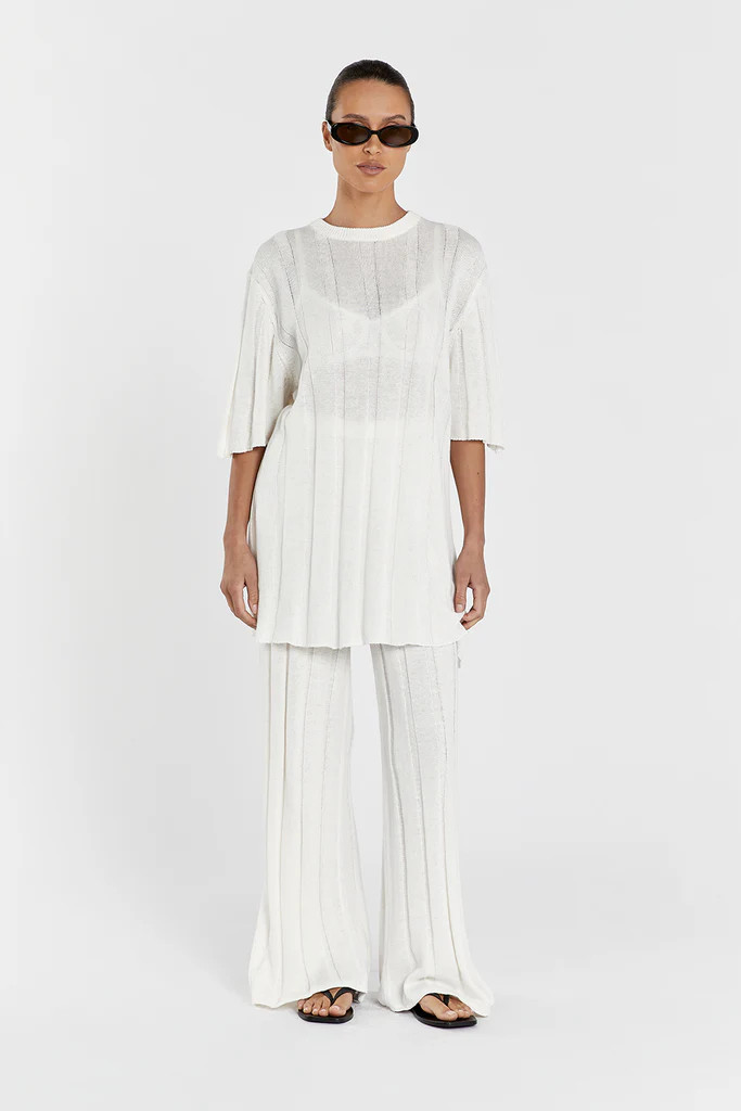 EMERY OFF WHITE OVERSIZED TEE | DISSH