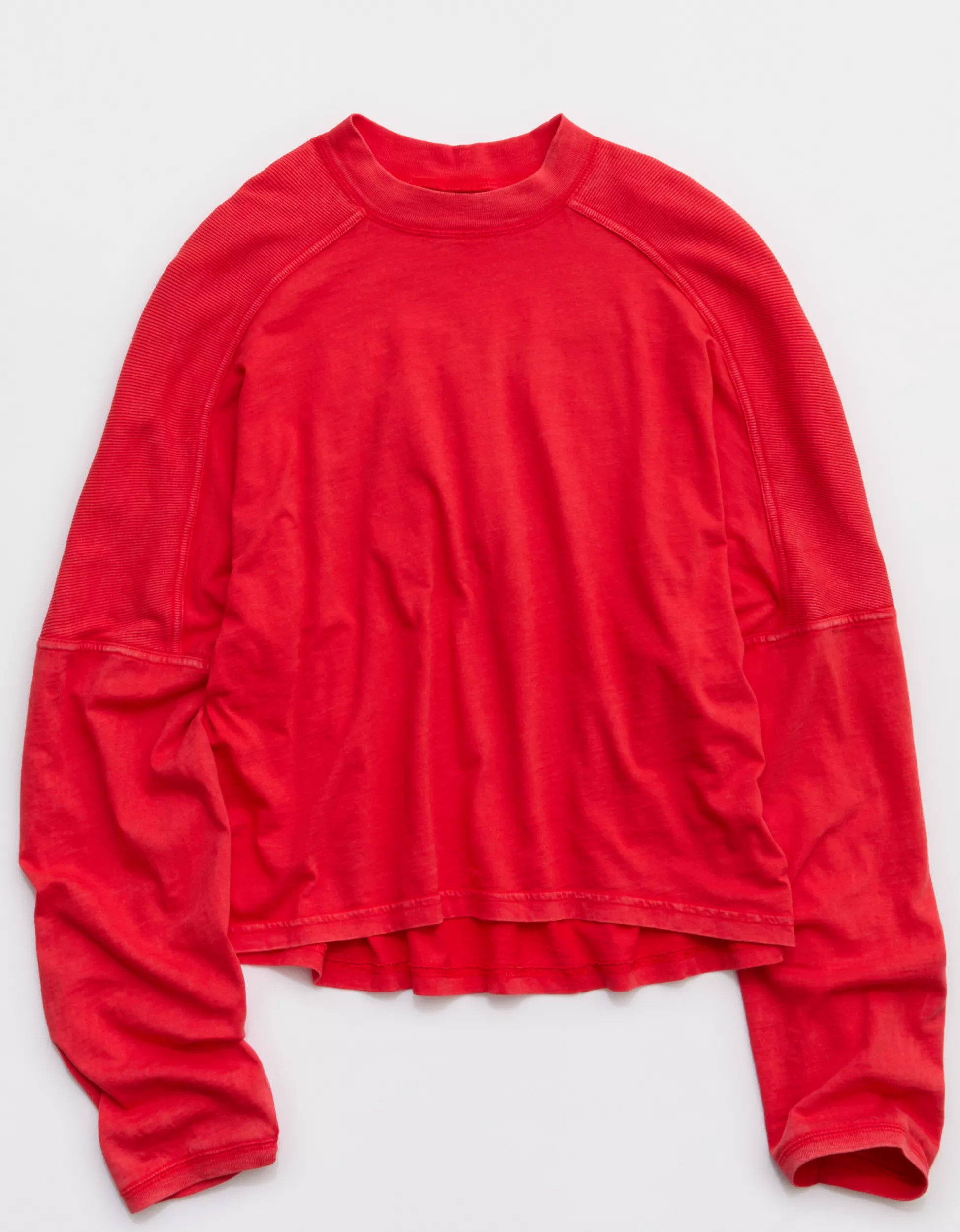 Aerie Cozy Mock-Neck T-Shirt | American Eagle Outfitters (US & CA)