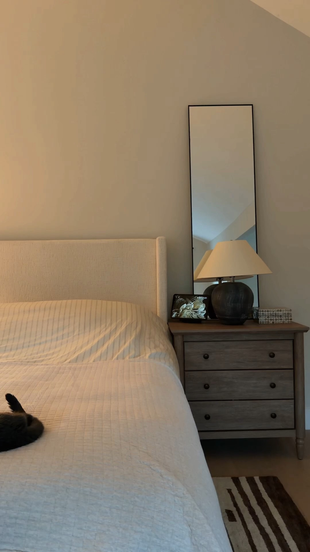 I simply love how my master bedroom turned out, I’m still not done decorating but I’m gonna keep it natural, earthy and organic! 

Home decor • neutral bedroom • nightstands • bed mirror • night lamps • room makeover • Queen bed

#LTKSaleAlert #LTKHome #LTKstorytime