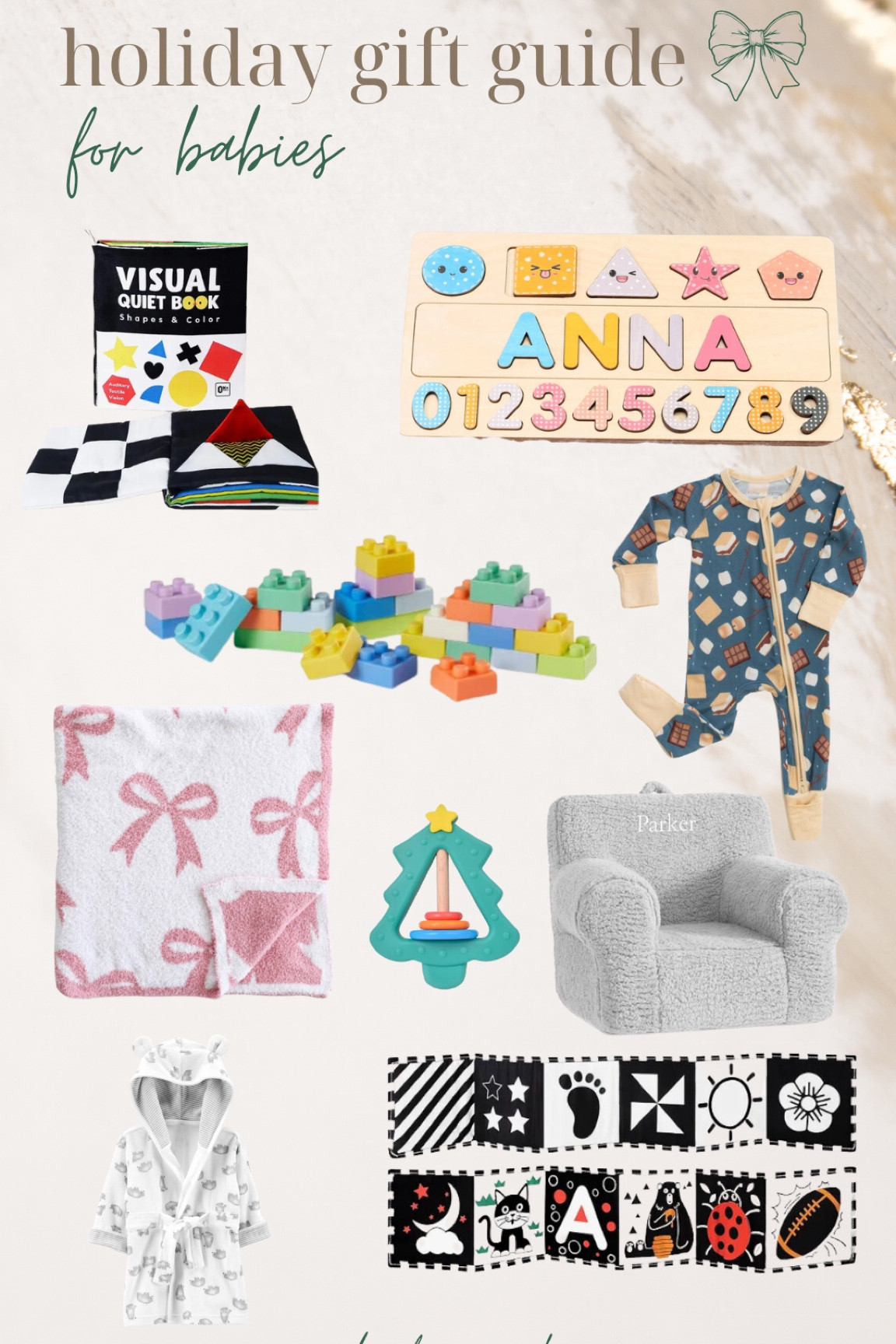Holiday gift guide for babies 

Christmas gift ideas for babies, gift guide, baby gifts 

#LTKHoliday #LTKGiftGuide #LTKBaby
