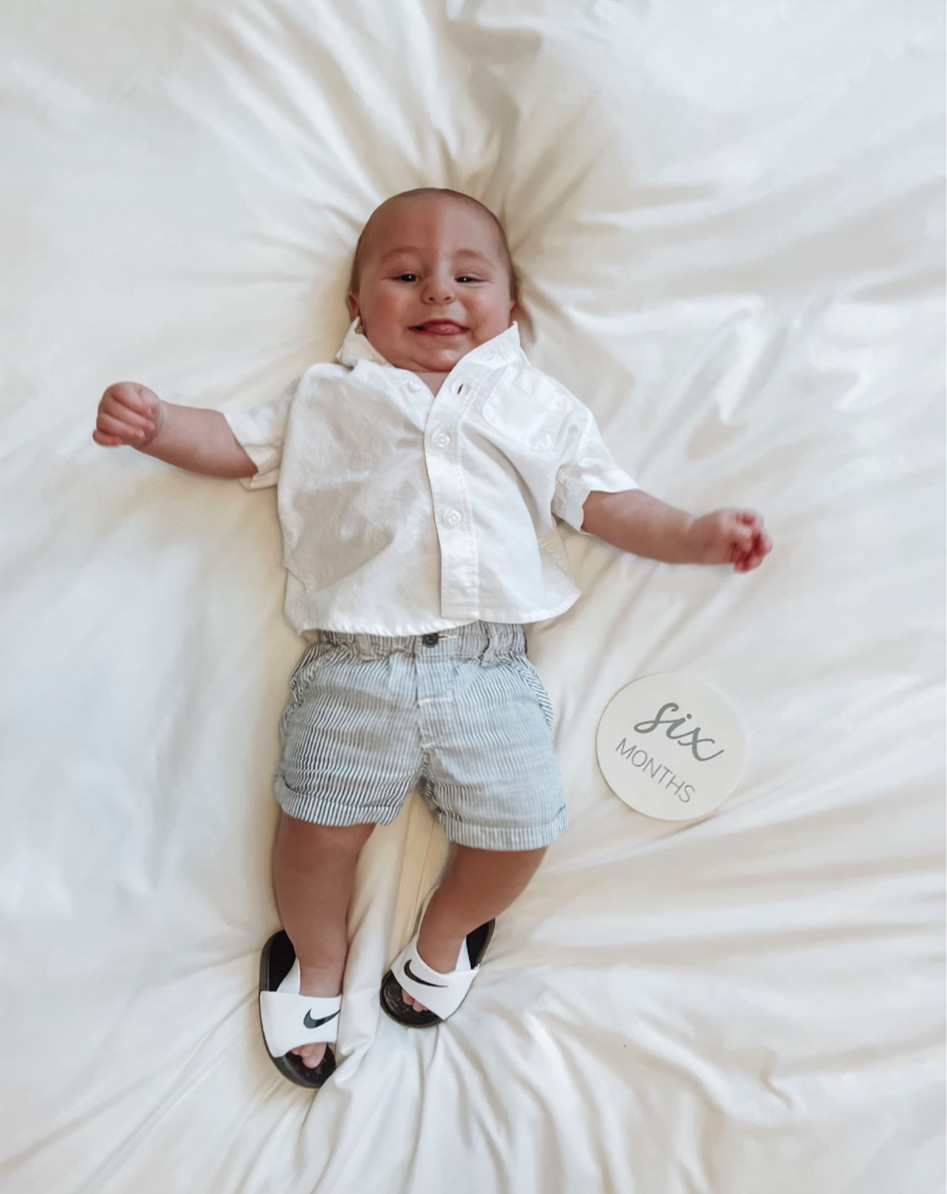 Happy 6 months Jack boy 🫶🏻🎈

baby infant newborn clothes style family kids children 

#LTKkids #LTKhome #LTKbaby