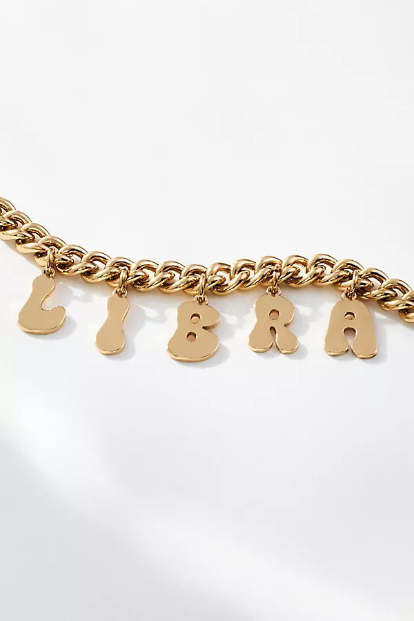 Zodiac Gold Bracelet | Anthropologie (UK)