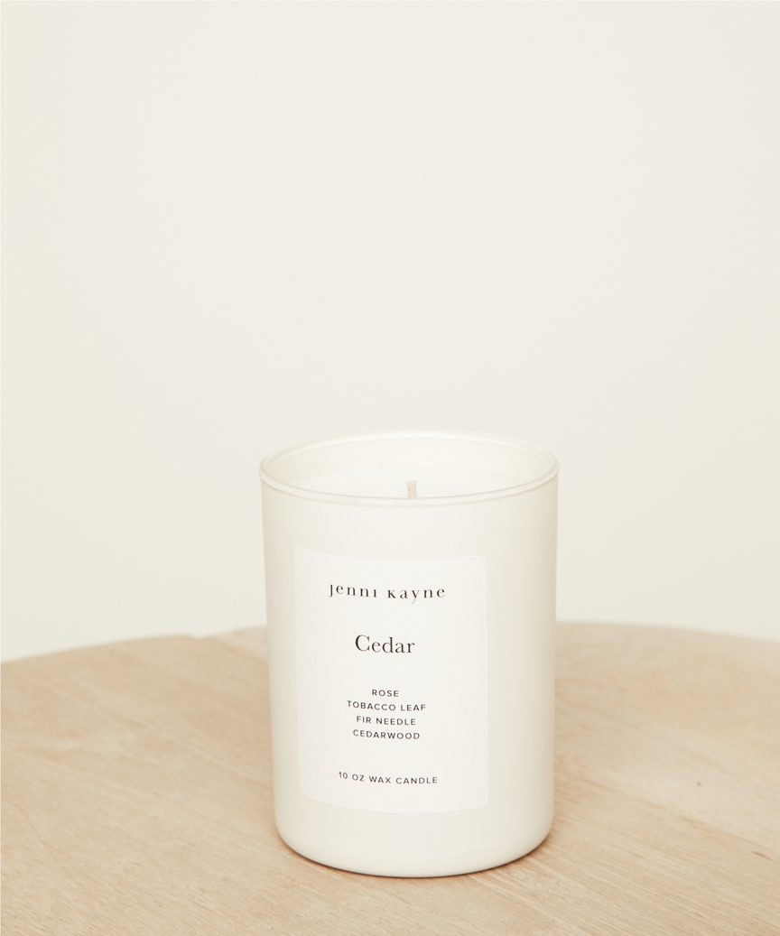 Cedar Glass Candle | Jenni Kayne | Jenni Kayne