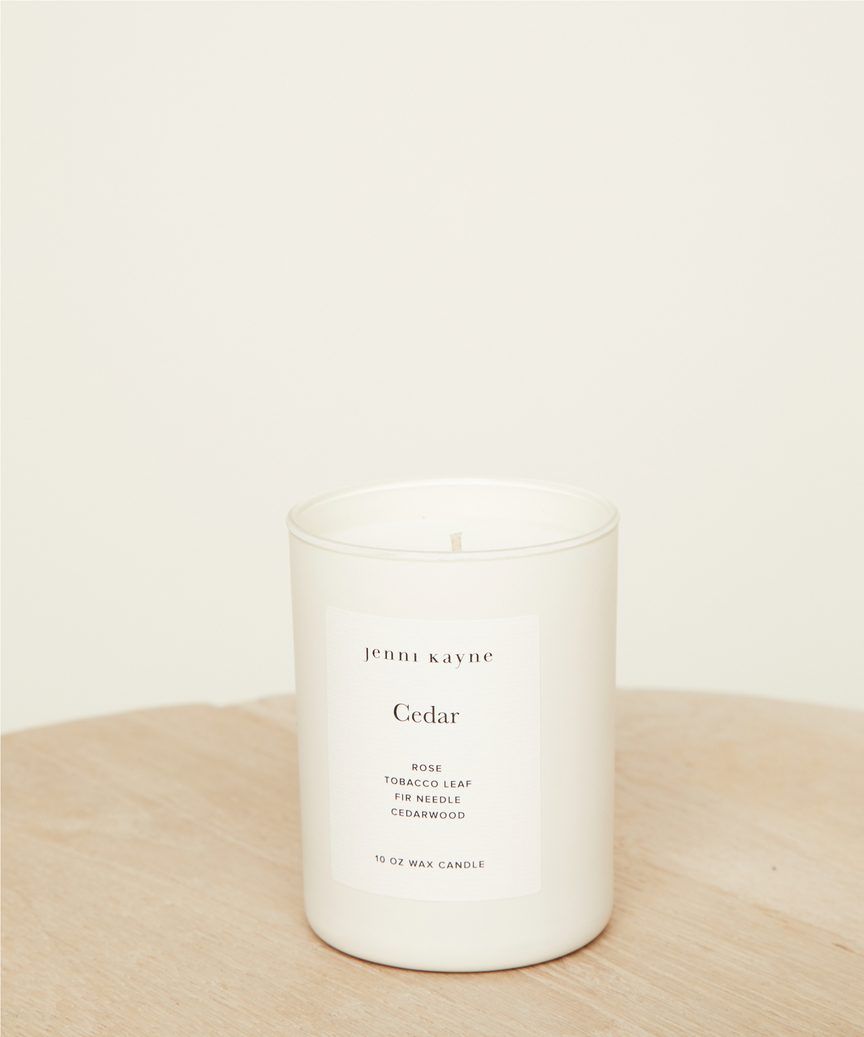 Cedar Glass Candle | Jenni Kayne | Jenni Kayne