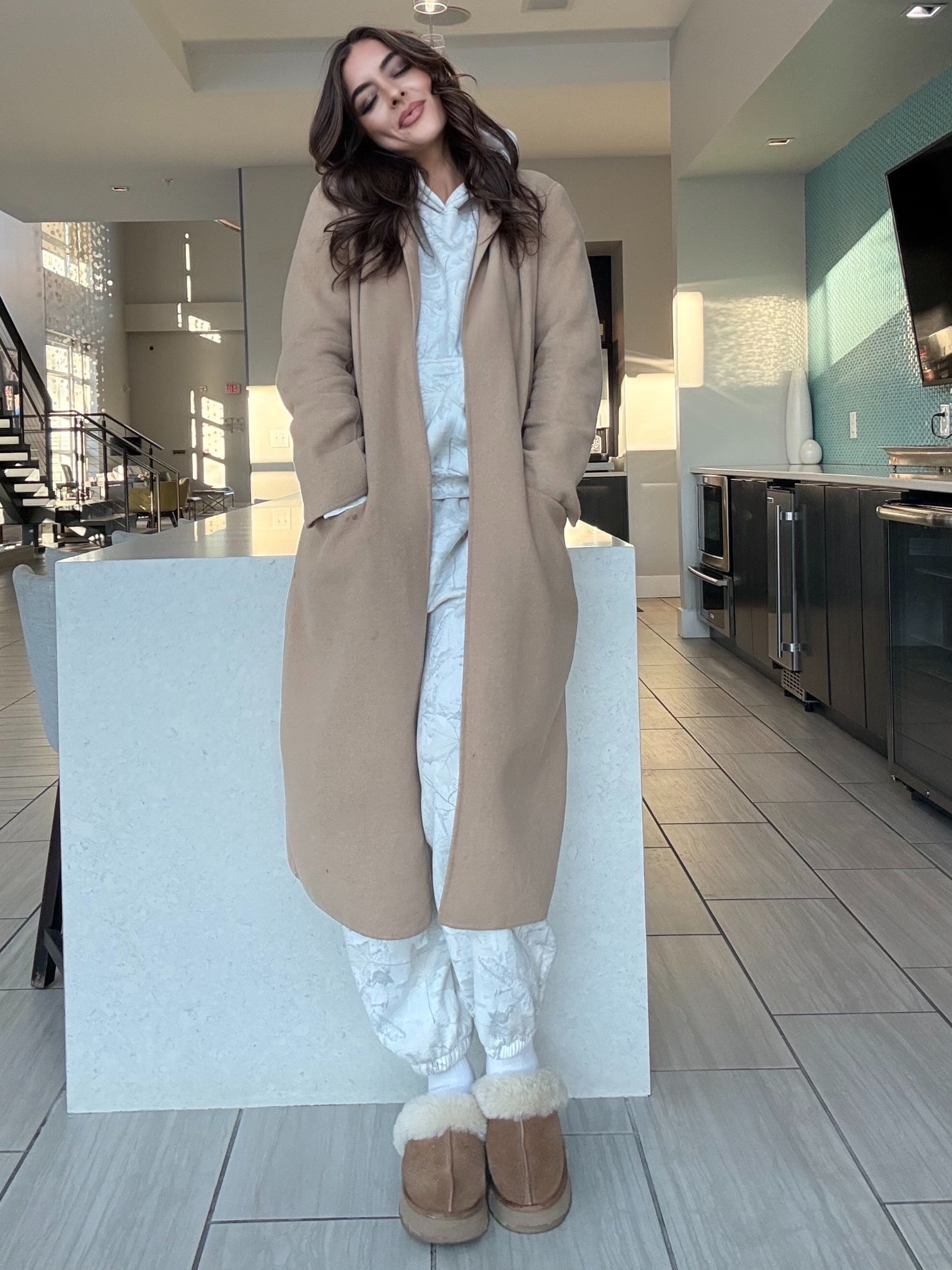 Cozy snow day! ❄️ 

#LTKTall #LTKootd #LTKSeasonal