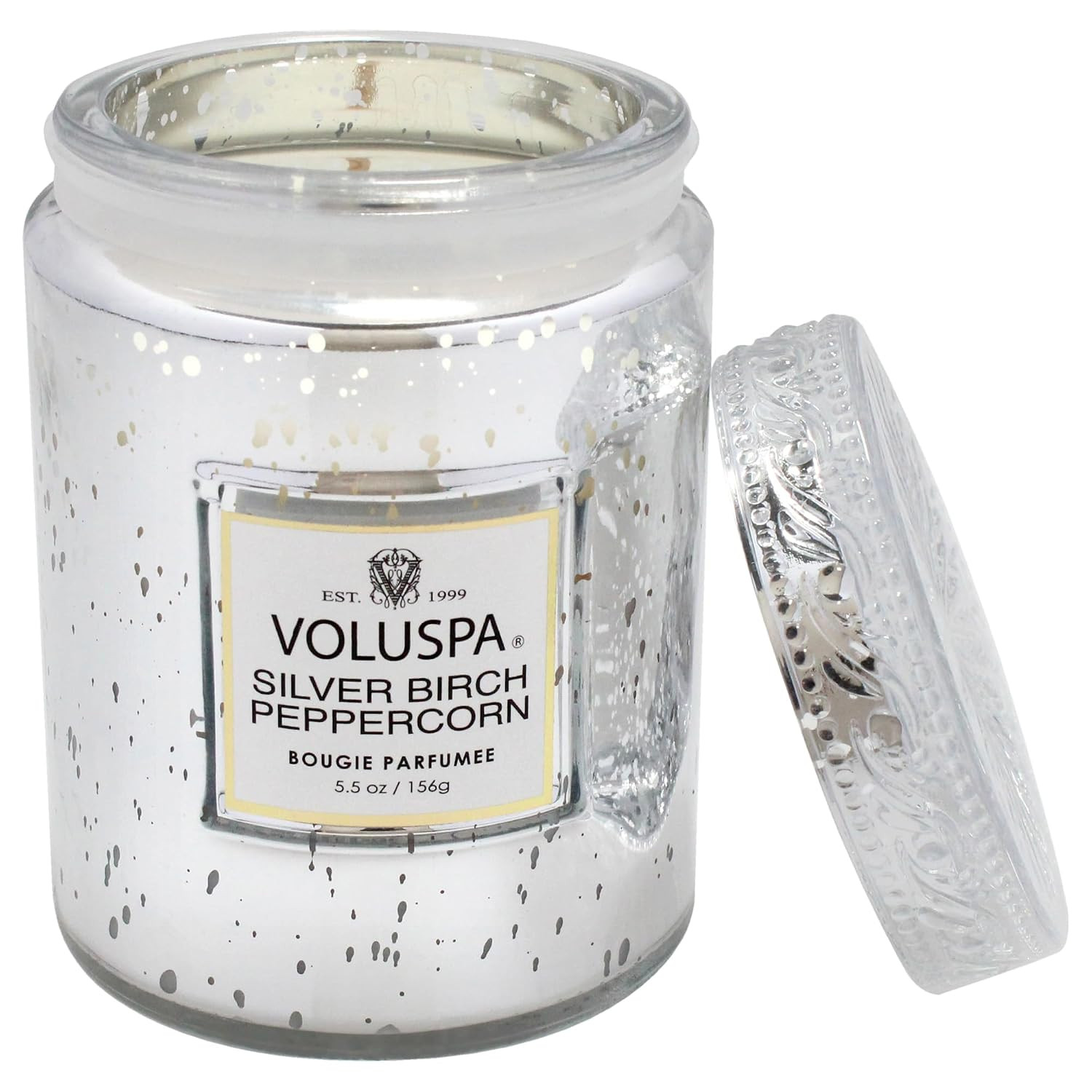 Small - Silver Birch Peppercorn by Voluspa for Unisex - 5.5 oz Candle | Amazon (US)