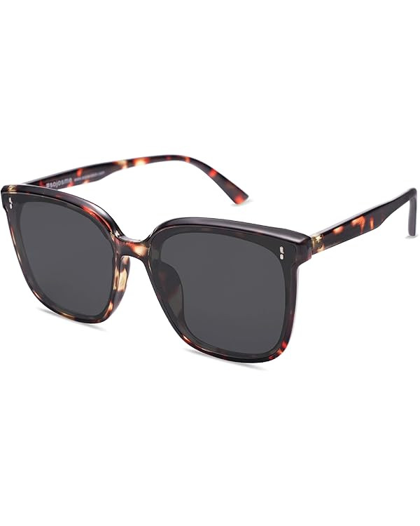 SOJOS Trendy Oversized Sunglasses for Women and Men | Amazon (US)