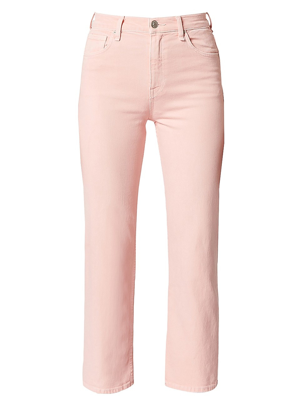 Remi High-Rise Cropped Straight Jeans | Saks Fifth Avenue