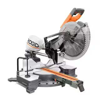 15 Amp Corded 12 in. Dual Bevel Sliding Miter Saw with 70 Deg. Miter Capacity and LED Cut Line In... | The Home Depot