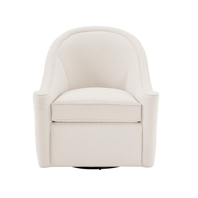 Kendall Custom Upholstered Swivel Armchair | Ballard Designs, Inc.