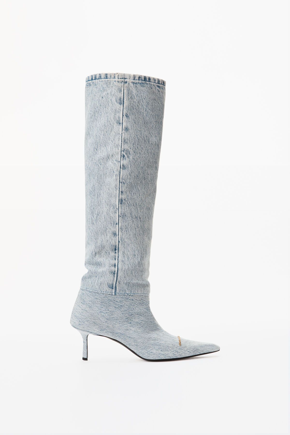 VIOLA 65 SLOUCH BOOT IN DENIM | Alexander Wang