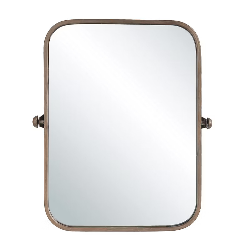 24" x 20.5" Decorative Pivoting Wall Mirror Copper - 3R Studios | Target