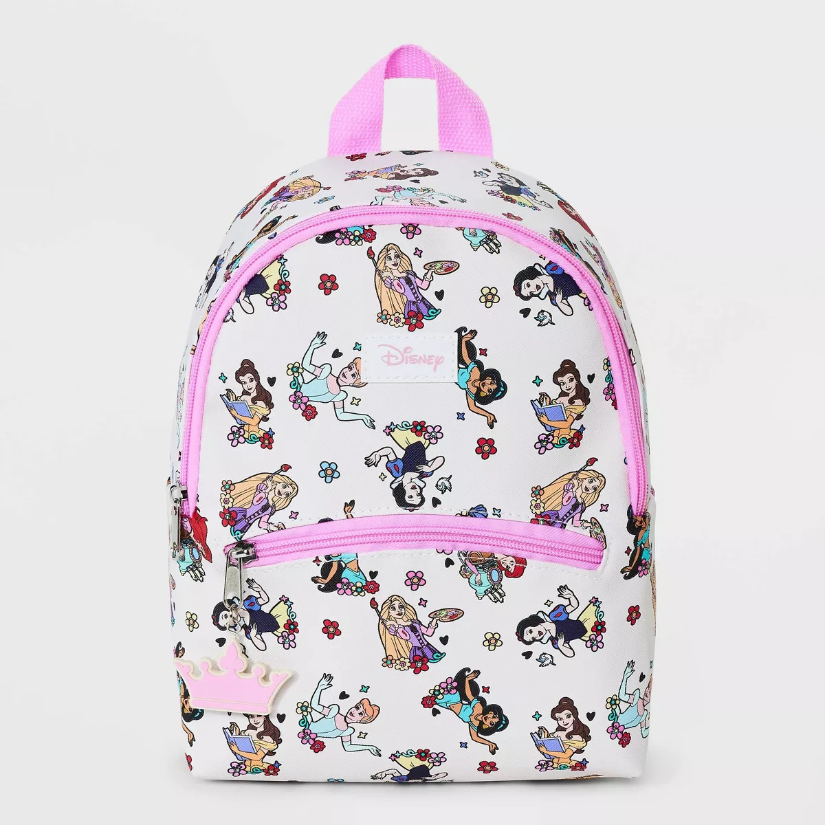 Kids' Disney Princess 11" Mini Backpack - White | Target