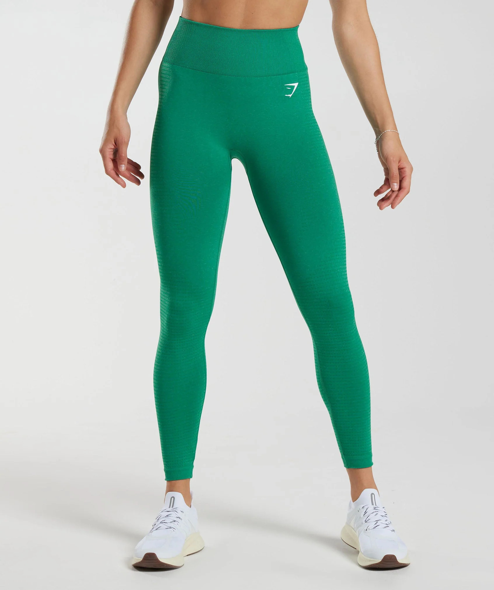 Gymshark Vital Seamless 2.0 Leggings - Bright Green Marl | Gymshark (Global)