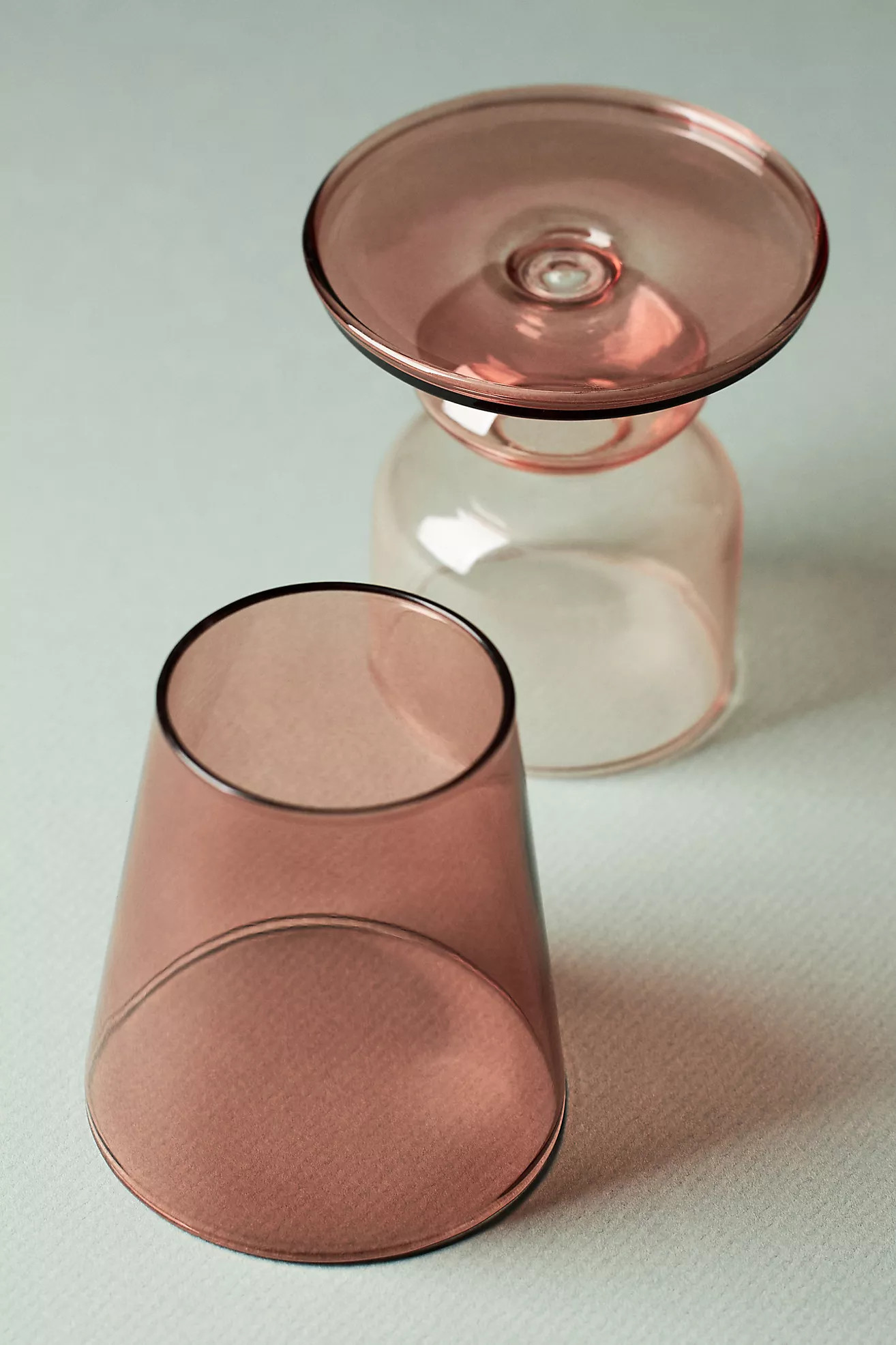 Beatrix Glass Lamp Candle Holder | Anthropologie (US)