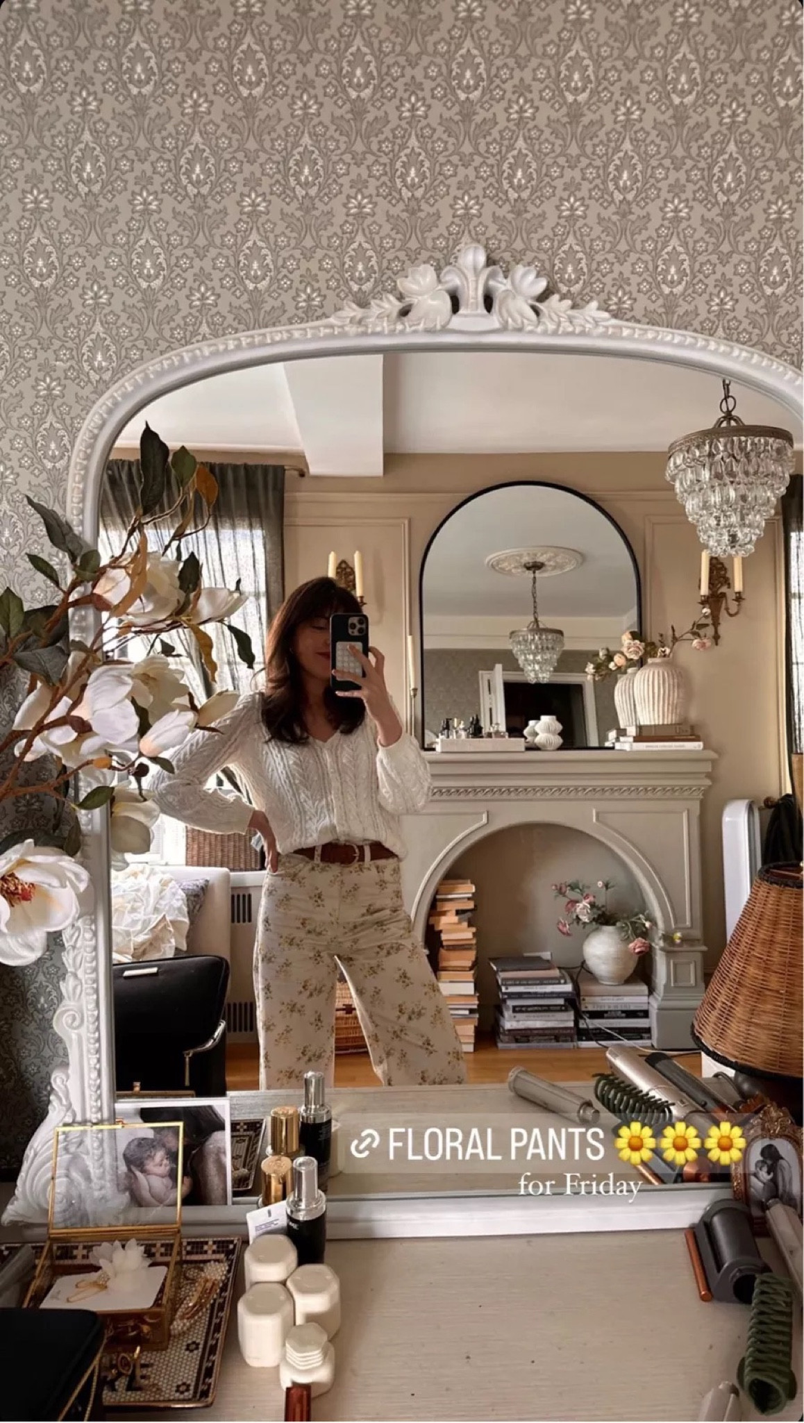 Floral pants and lightweight cardigan 🌼

#LTKSeasonal #LTKstyletip