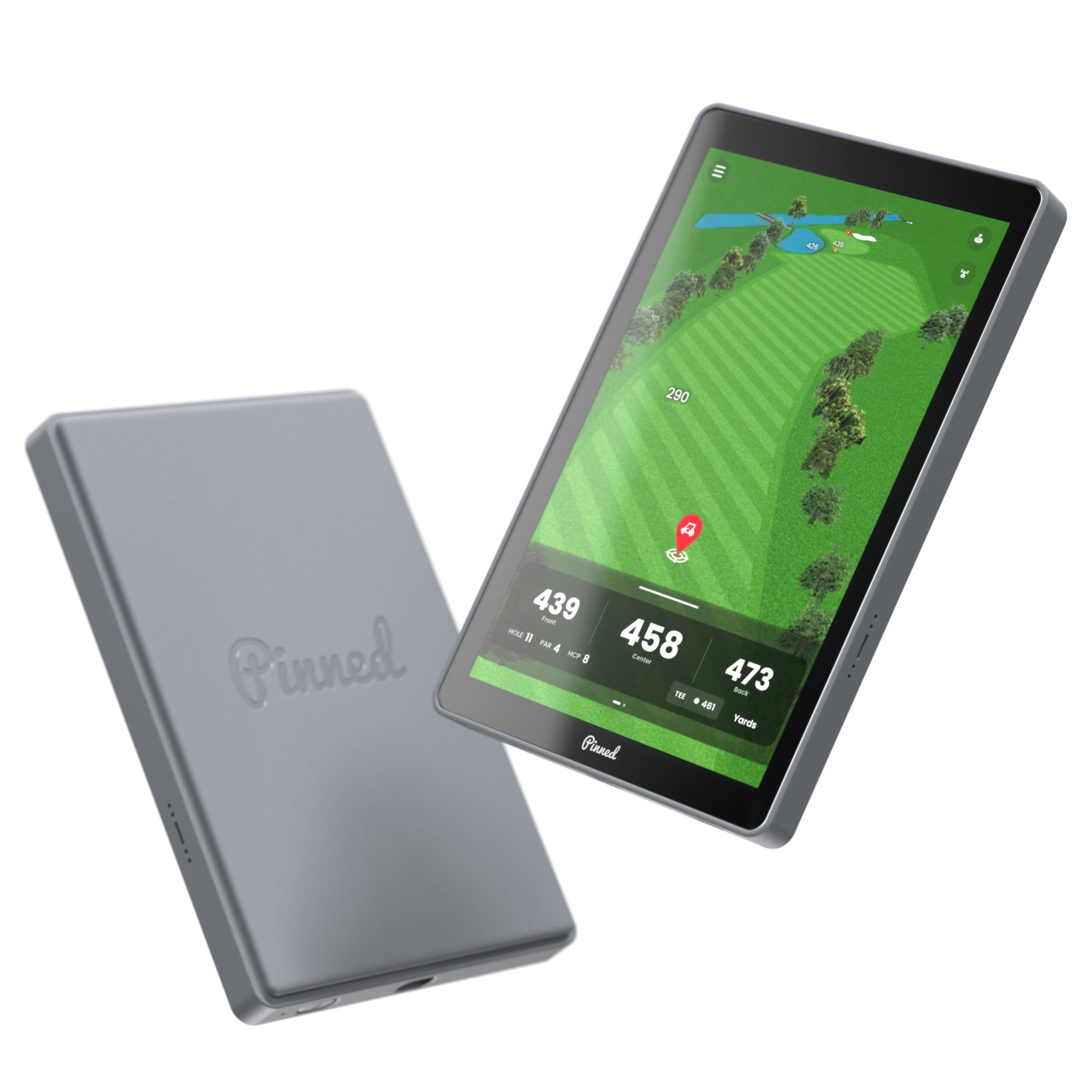Pinned Golf Portable GPS Tablet - The Caddie - Magnetic, Weatherproof, Touchscreen, FCB Distances... | Amazon (US)