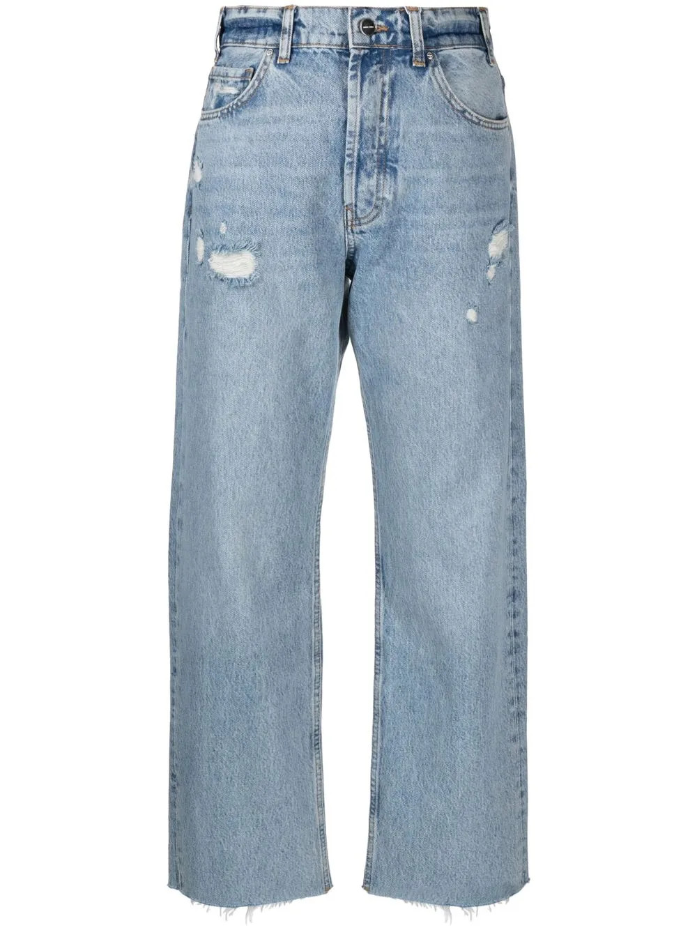 Gavin mid-rise straight jeans | Farfetch Global