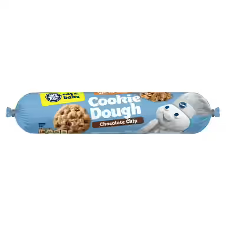 2 Pack - Pillsbury Chocolate Chip Cookie Dough Value Size, 30 oz Package May Vary | Walmart (US)