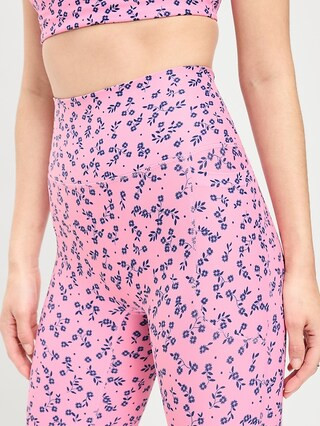Extra-High Waisted PowerSoft Boundless 7/8 Pocket Leggings – No Front Seam | Old Navy (US)