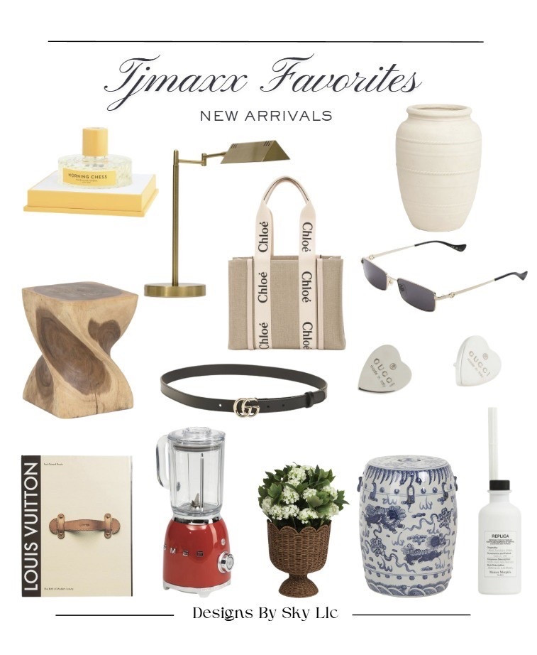 TJMaxx finds I’m loving lately 🤍 Chic home accents, designer accessories, coffee table books, and elevated everyday pieces that instantly make a space (or outfit) feel more styled.

#LTKSeasonal #LTKSaleAlert #LTKHome