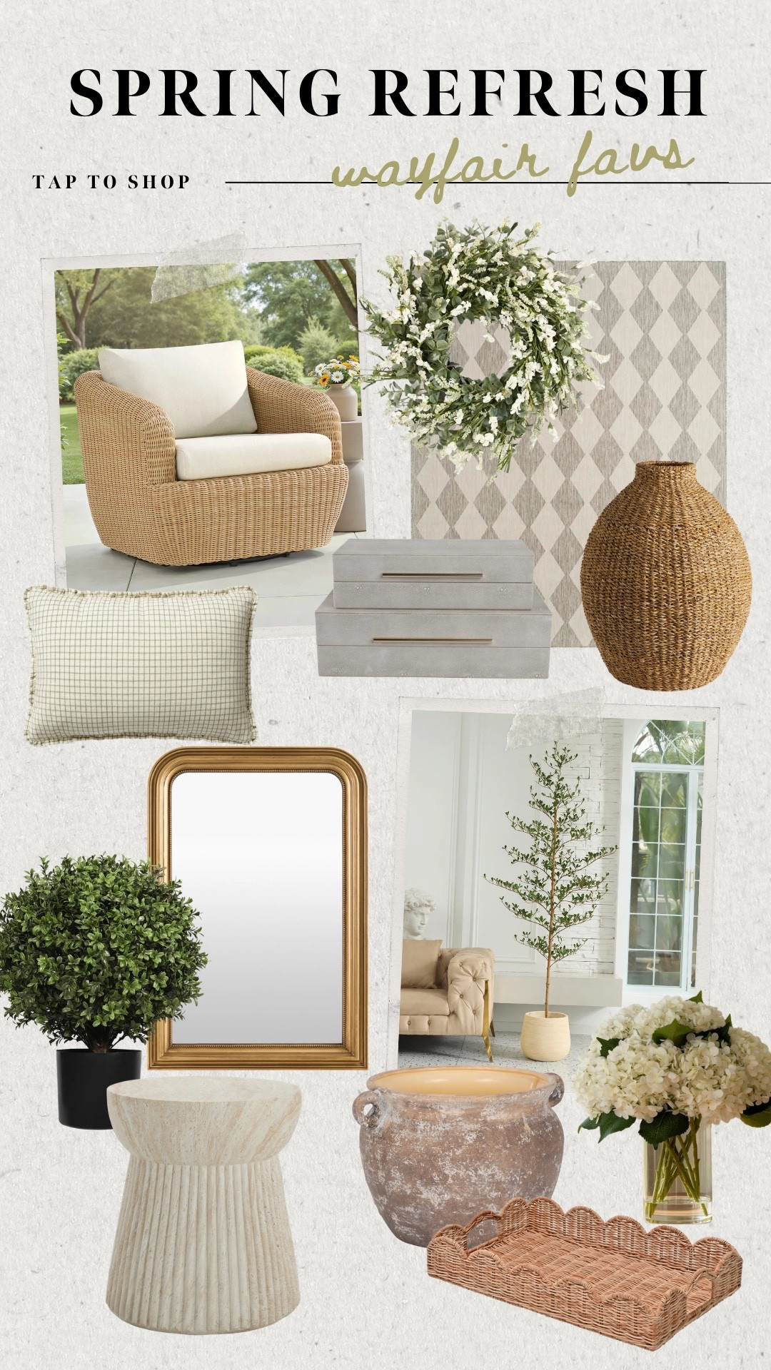 Spring refresh with wayfair
Patio furniture 
Wayfair spring home decor 




#LTKHome #LTKSaleAlert