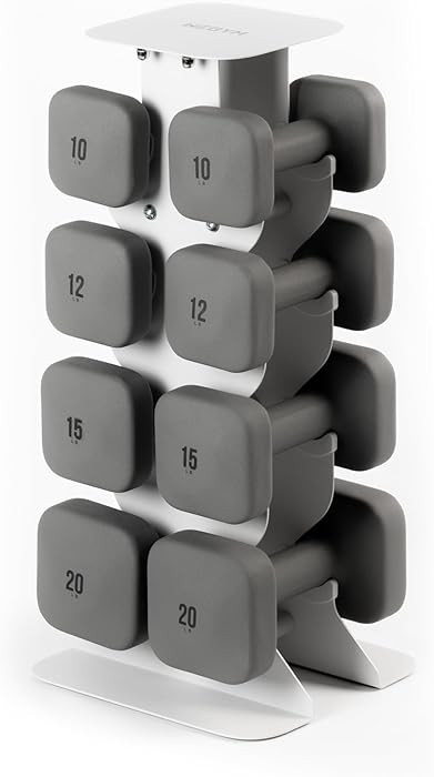 WeGym SafeGrip Square Dumbbells with Anti-Slip Handles, Safe Weight Lifting Equipment for Home Gy... | Amazon (US)