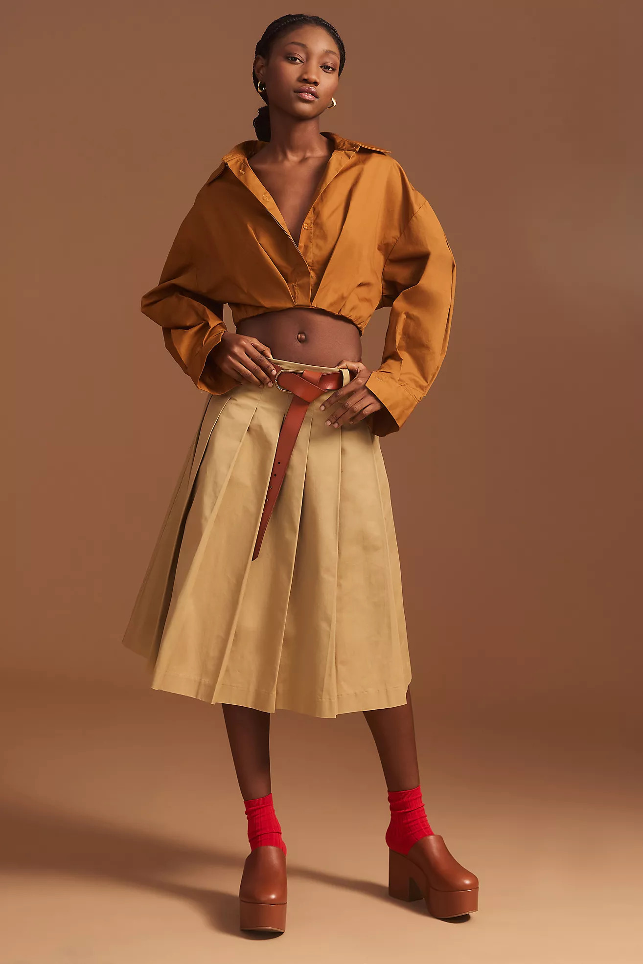 Endless Rose Pleated Skirt | Anthropologie (US)