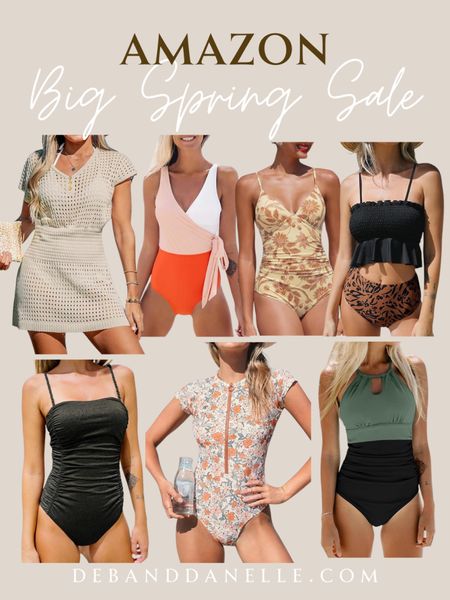 These Cupshe swimsuits and coverups are all on sale as part of Amazon’s Big Spring Sale. #swim #bigspringsale #cupshe #vacation #springbreak 

#LTKswim #LTKSeasonal #LTKmidsize