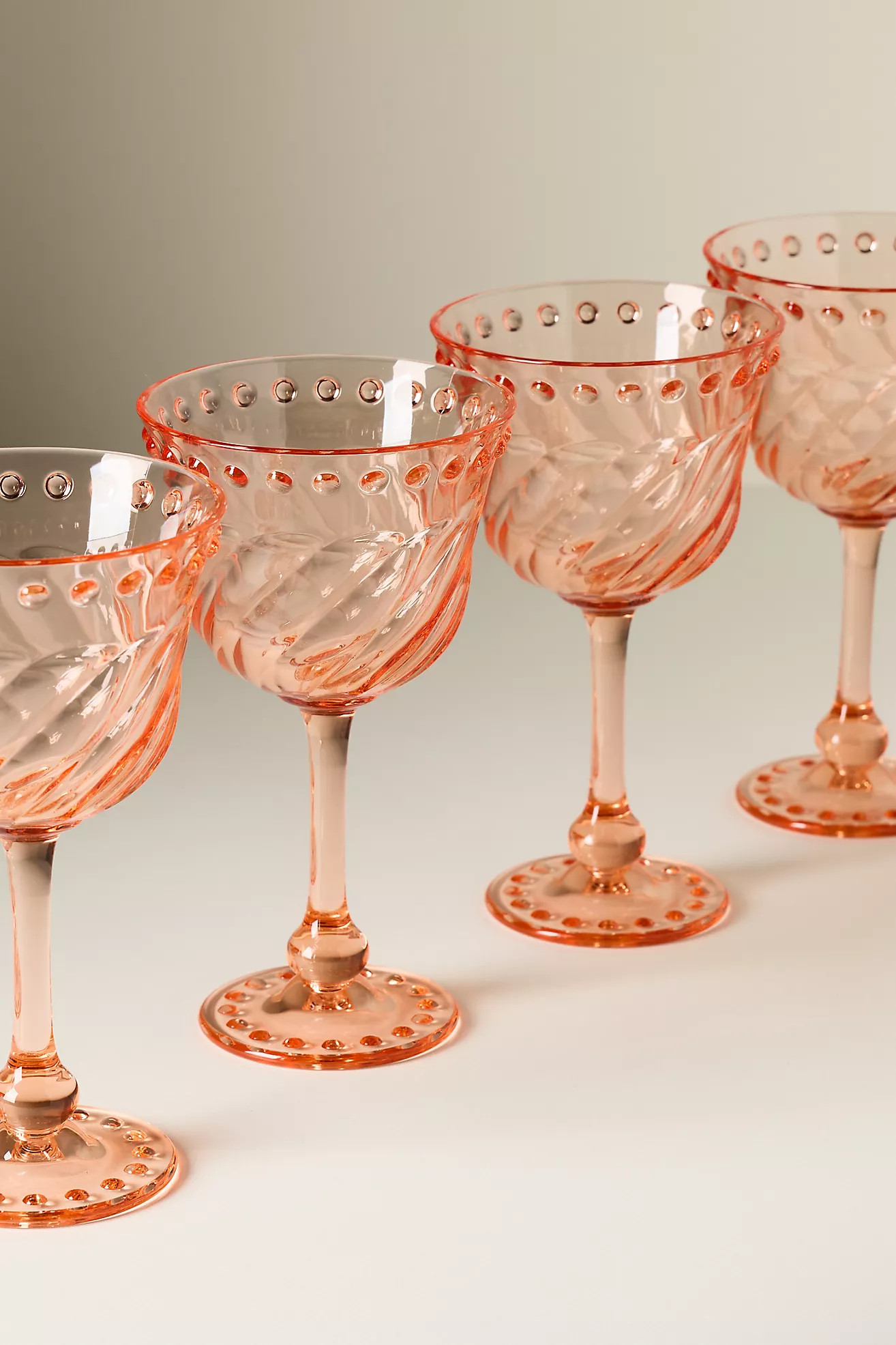 Esther Acrylic Wine Glasses, Set of 4 | Anthropologie (US)