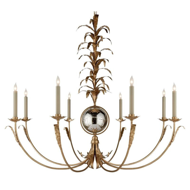 Gramercy Chandelier, Gilded Iron | One Kings Lane