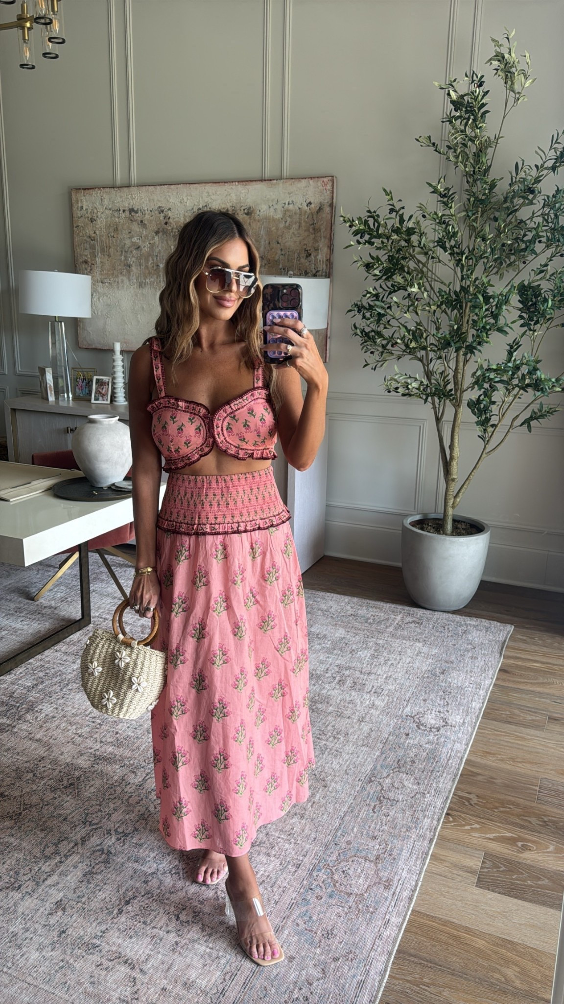 this set for summer 😍 wearing a small!