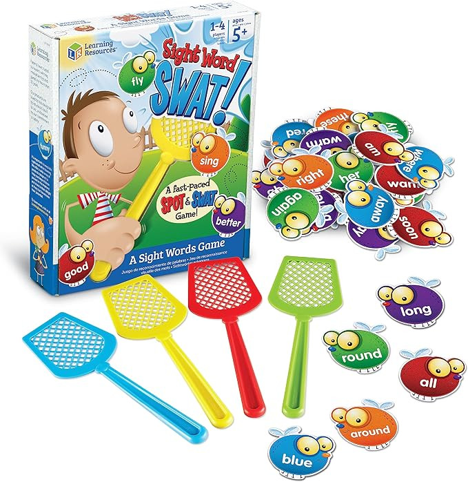 Learning Resources LER8598 Sight Words Swat! A Sight Words Game | Amazon (US)