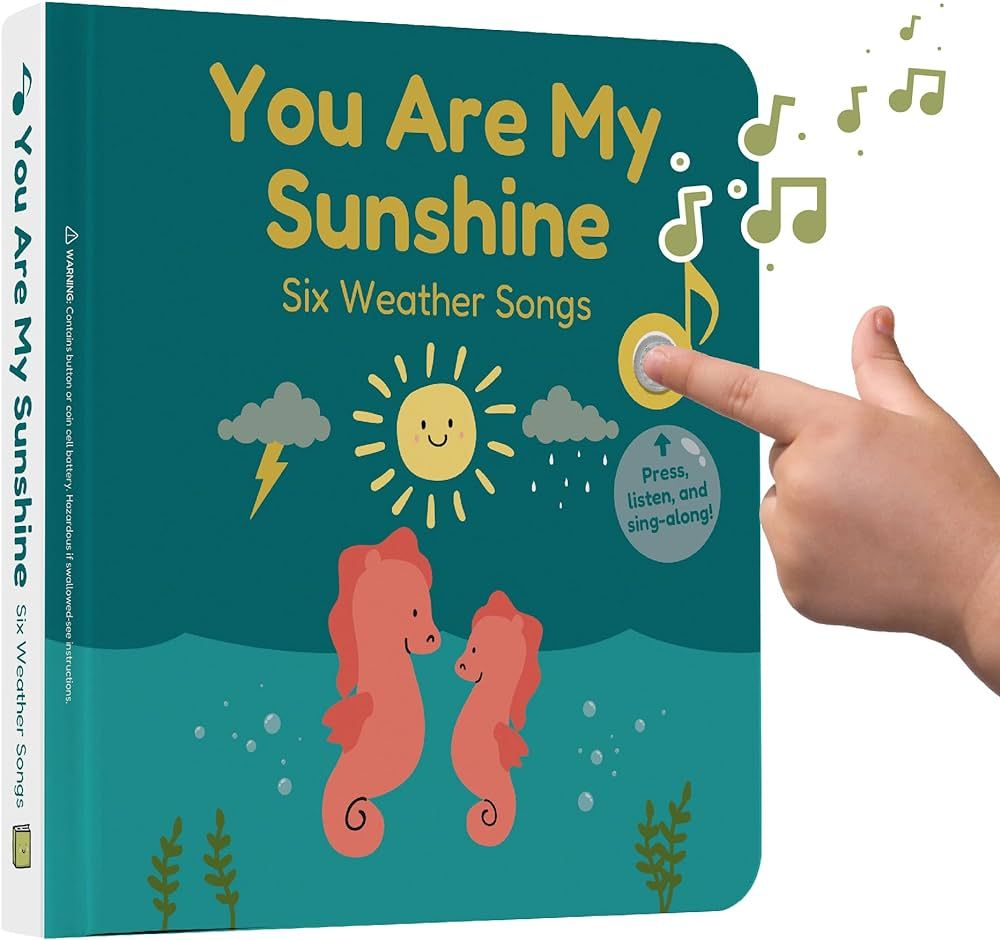 Cali's Books You are My Sunshine Nursery Rhymes | Sound Book for Toddlers 1-3 | Musical Book for ... | Amazon (US)