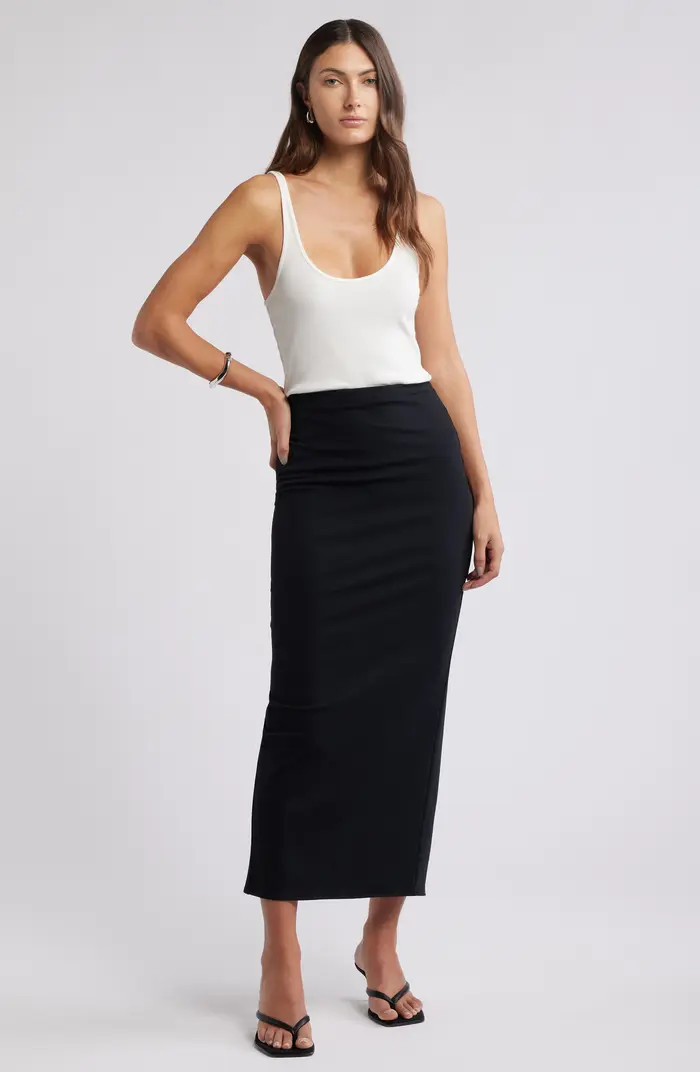 Smooth Edit Maxi Skirt | Nordstrom