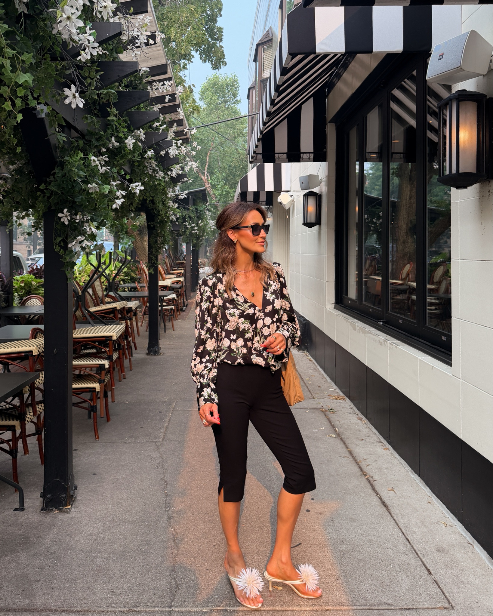 This little corner of Chicago had me feeling like I was strolling through Europe 🇮🇹✨ 

This romantic blouse is so pretty and included on the Nordstrom sale, capri pants, and the sweetest kitten heels made for the perfect dinner look.

#LTKootd #LTKSaleAlert #LTKSeasonal