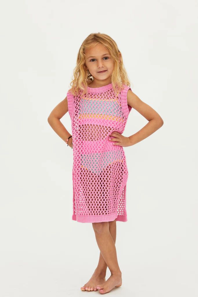 Little Holly Dress Prism Pink | Beach Riot