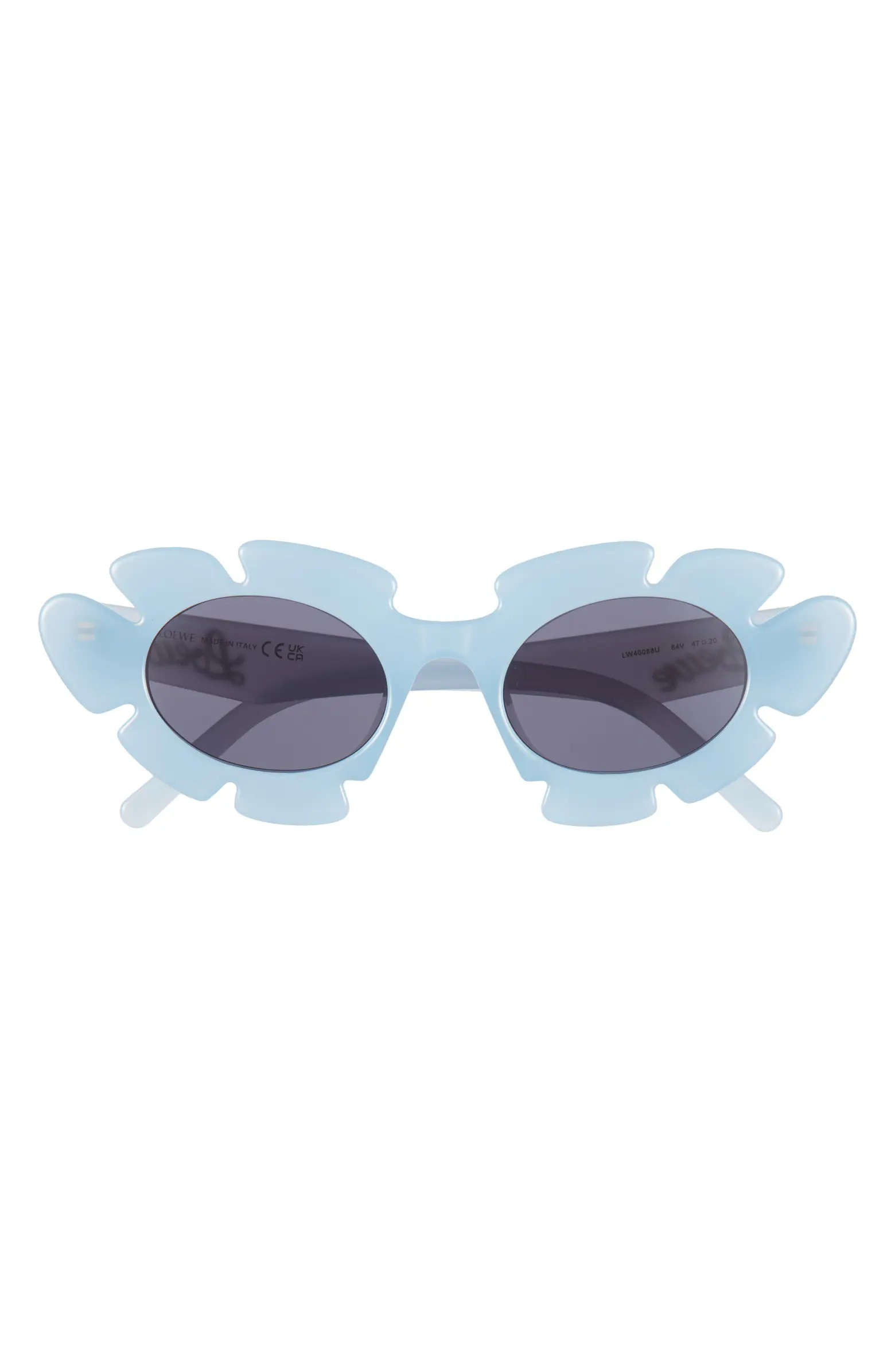 47mm Tinted Oval Sunglasses | Nordstrom