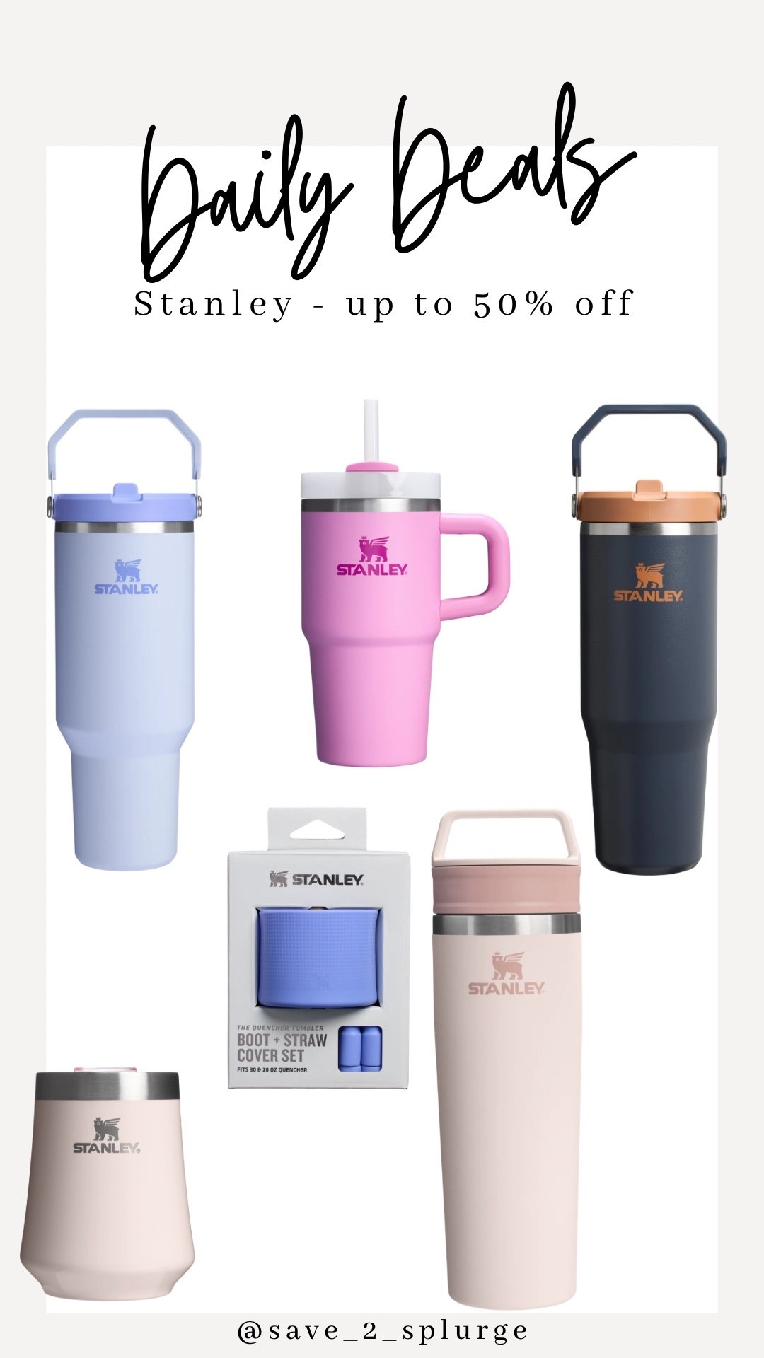 Daily Deals
Cyber Week

Stanley- up to 50% off.

#LTKSaleAlert #LTKCyberWeek #LTKSeasonal